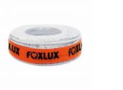 Cabo Coaxial Rg 6 95% Foxlux rolo 100mts