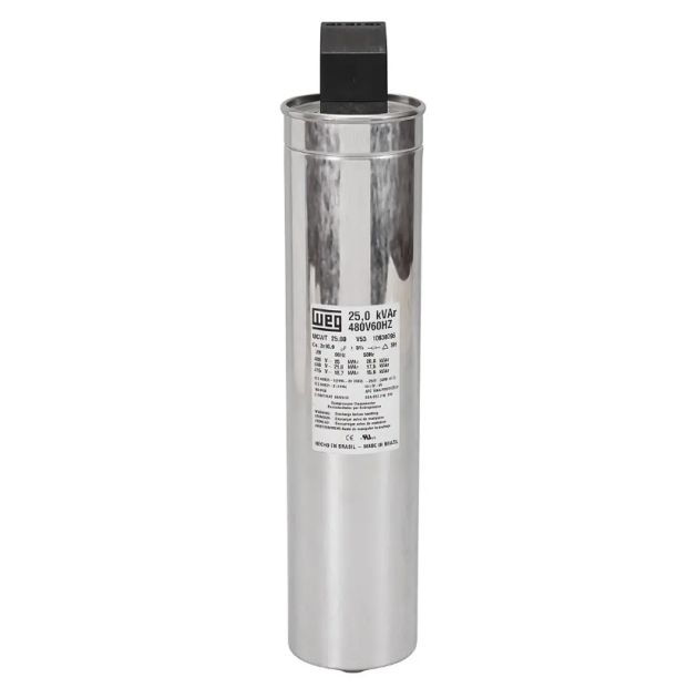 Capacitor Trifásico 12,5Kvar 380V Weg Ucwt12,5V40 (11313820)