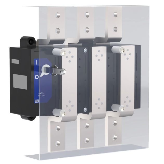 Chave Seccionadora Tripolar Sob Carga 1250A 690V RIW12503H WEG (11884217)