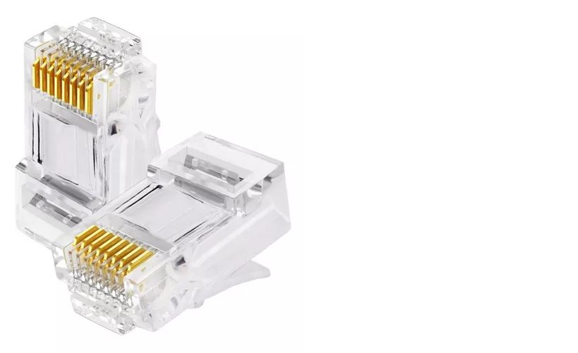 Conector rj-45 Cat 6 100 Unidades