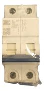 Disjuntor Bipolar 32A Curva C Weg C32 Mini DIN 5kA MDWP (15265726)