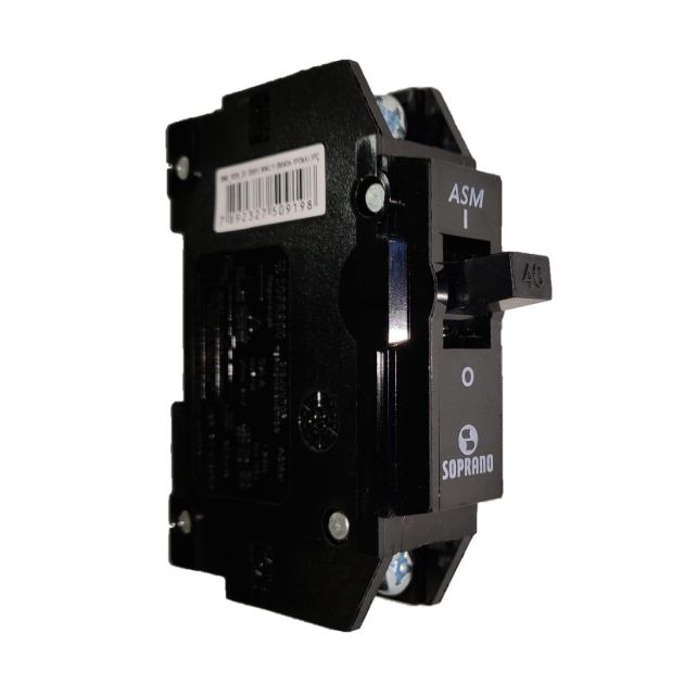Disjuntor Nema Monofásico 50Amperes Asm1 (05001.5050.11) Soprano