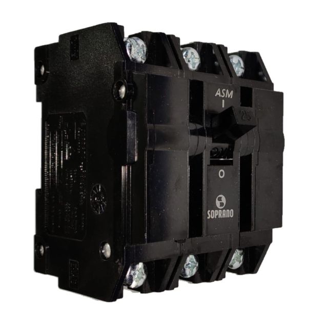 Disjuntor Nema Trifásico 25Amperes Asm3 (05001.5025.31) Soprano