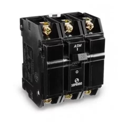 Disjuntor Nema Trifásico 35Amperes ASM3 (05001.5035.31) Soprano