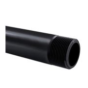 Eletroduto Conduite PVC Bitola 1" 3 metros com rosca Preto