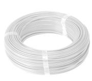 Fio Cabo Flexível 2,5mm² BWF 750V 70°C Branco Sil / Rcm 100 Metros 