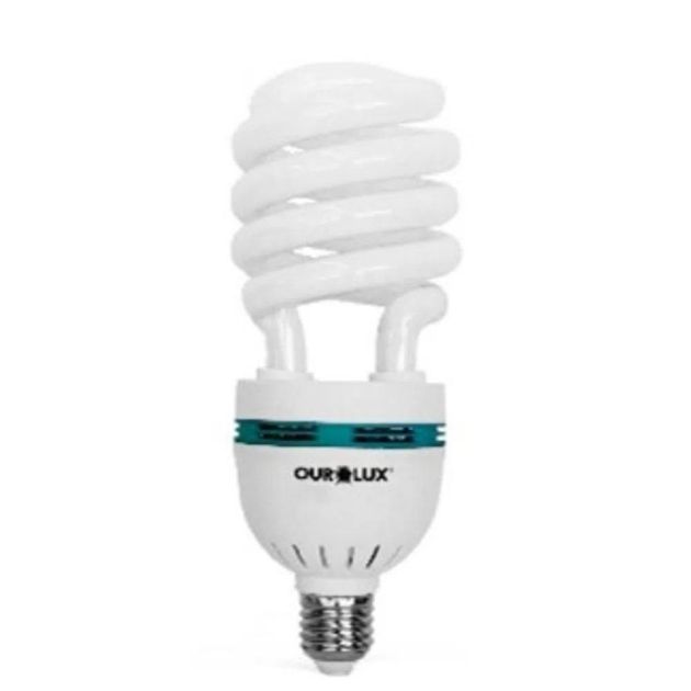 Lâmpada Eletrônica 45W X 220V (Br) 6400K Espiral Ourolux(04261)