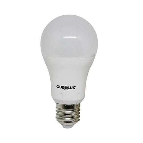 Lâmpada Led Bulbo 12W 6500K Bivolt Ourolux (Cx10) (20042)