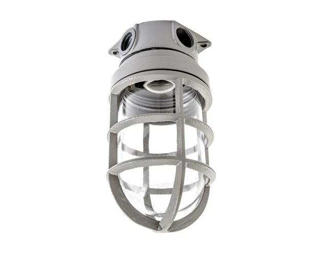 LUMINÁRIA BLINDADA INDUSTRIAL 300W TIPO PLAFONIER OLIVO 300/L
