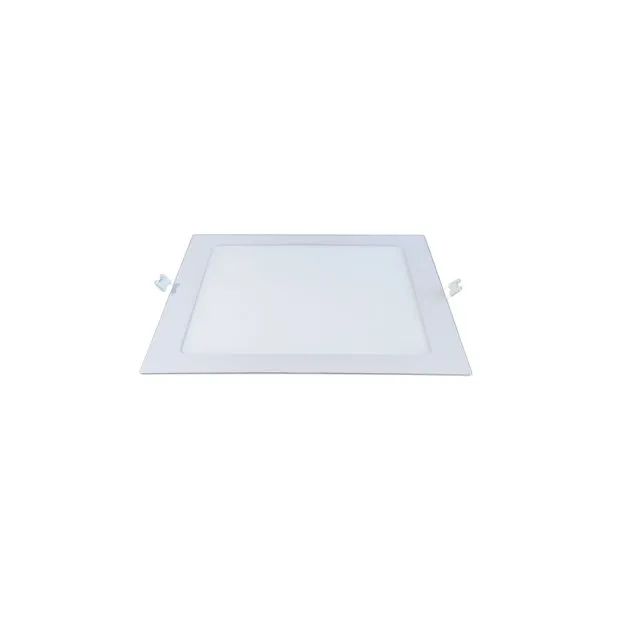 Painel Plafon Placa de Led 18W 6500K Quadrado Embutir 22 x 22