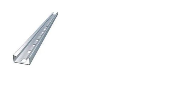 Perfilado Perfurado Galvanizado 19x38x6000mm Chapa 18 