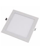 Plafon Painel Led 12w 6500k Branco Quadrado Embutir 