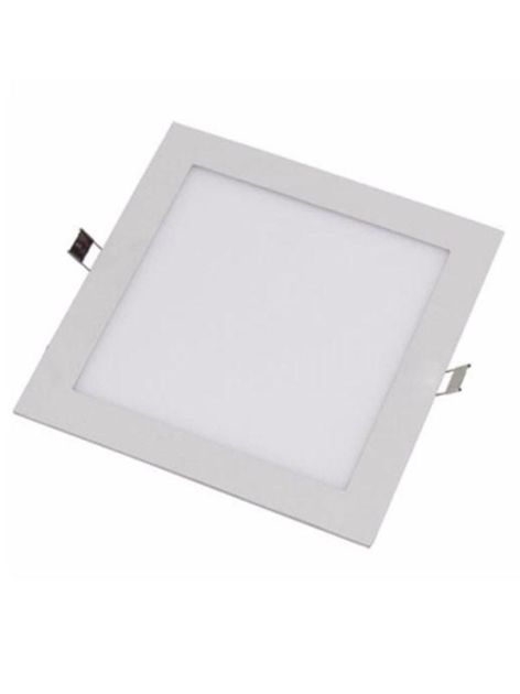 Plafon Painel Led 24w 6500k Branco Quadrado Embutir