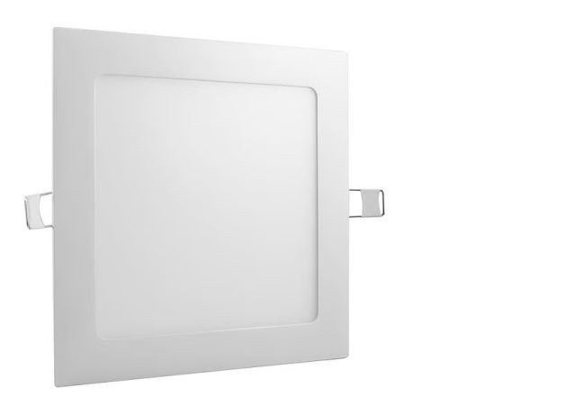 Plafon Painel Led 36w 3000k Branco Quadrado Embutir 40x40