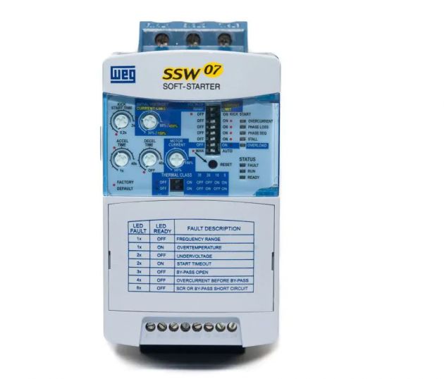 Soft Starter Weg SSW07 24A 7,5CV 220V / 15CV 380V / 440V (10194171)