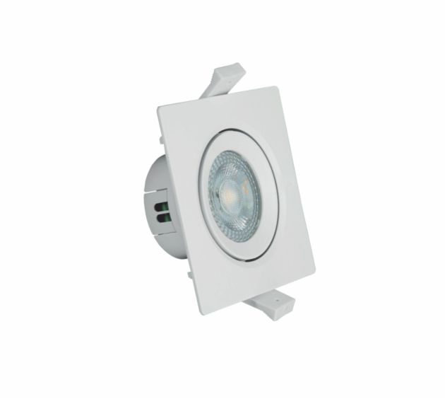 SPOT LED QUADRADO PAR20 8W 3000K BIVOLT GLIGHT