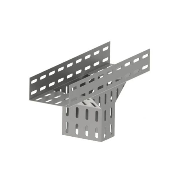 Te Vertical Galvanizado de Descida p/ Eletrocalha 100x50